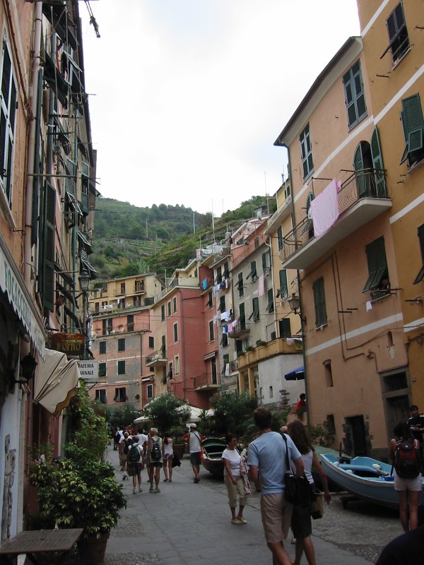 Via Roma in Vernazza